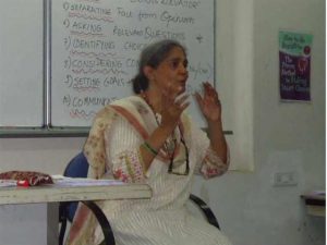 Marga Teaching BW in India